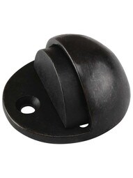 Solid Bronze Floor-Mount Dome Door Stop